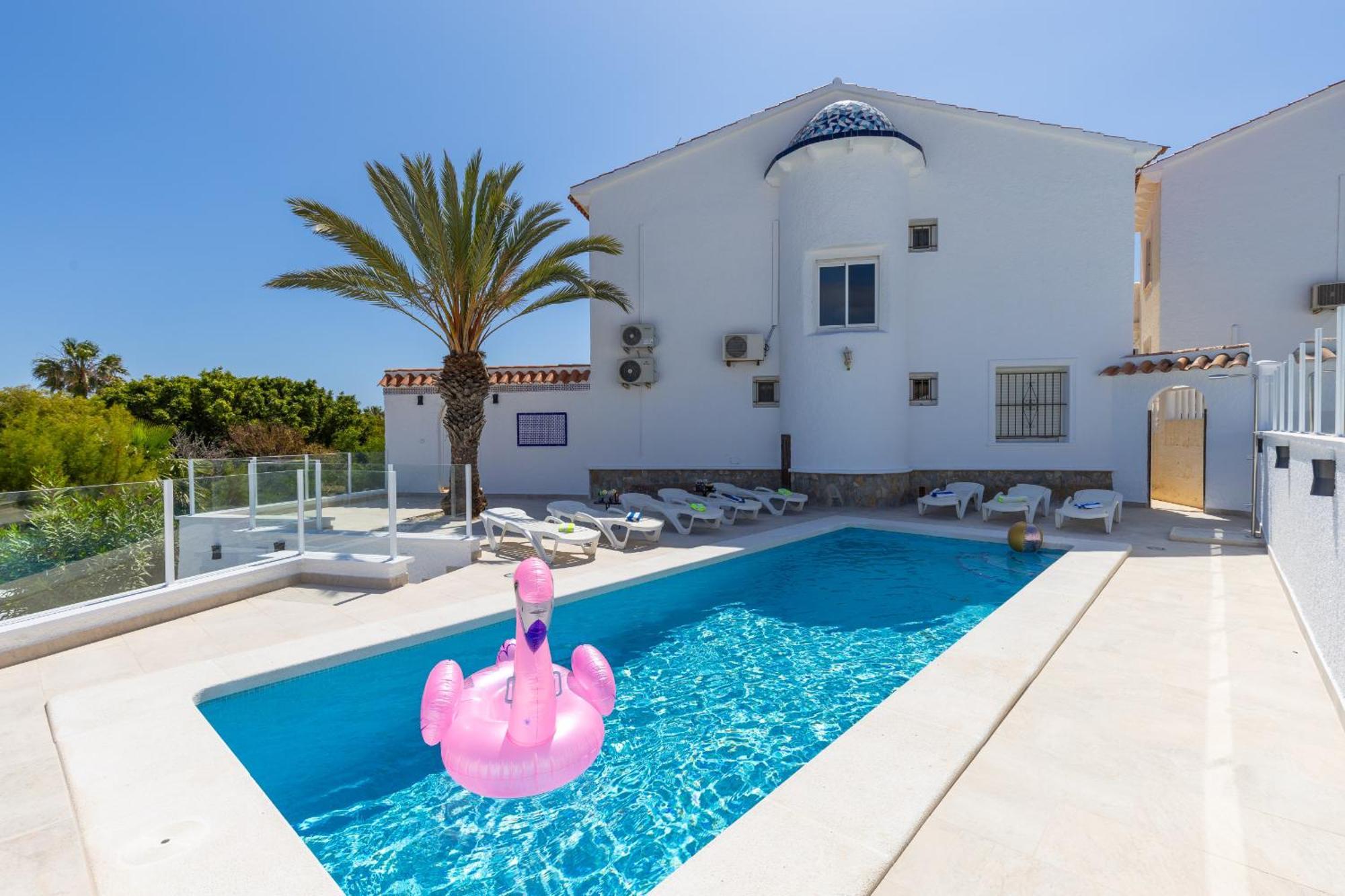 Fidalsa Grand Mediterranean Beachfront Villa Playa Flamenca